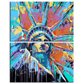 Painting by numbers color Statue of Liberty 2-piece shipping from DE